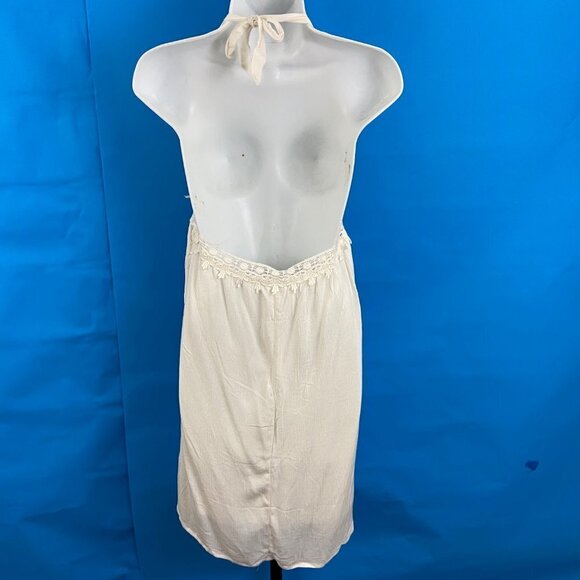 Native Youth Cream Lace Halter Dress XS NEW - Picture 5 of 8